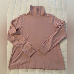 Lands End Pink Turtleneck